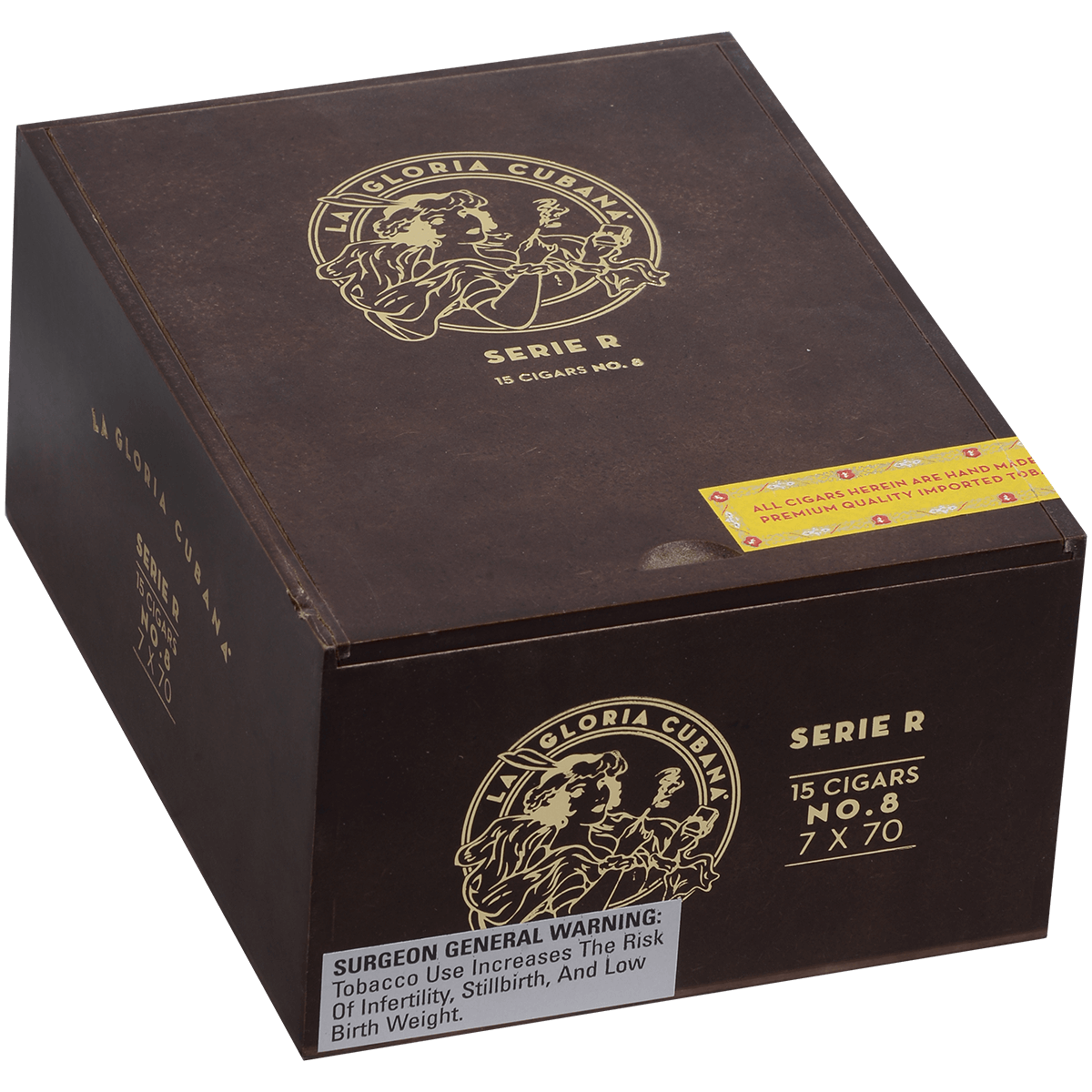 La Gloria Cubana Serie R No.8 15 Ct. 7X70 Bx