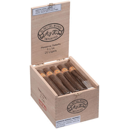 El Rey Del Mundo Natural Reserva Salado 20 Ct. 6X54 Box