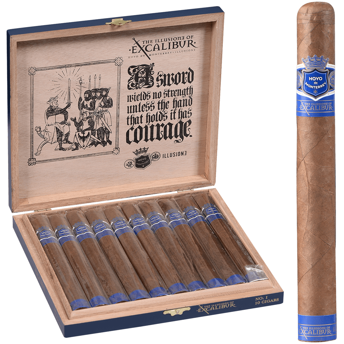 The Illusione Of Excalibur No.1 10 Ct. 7.25 X 54 Bx
