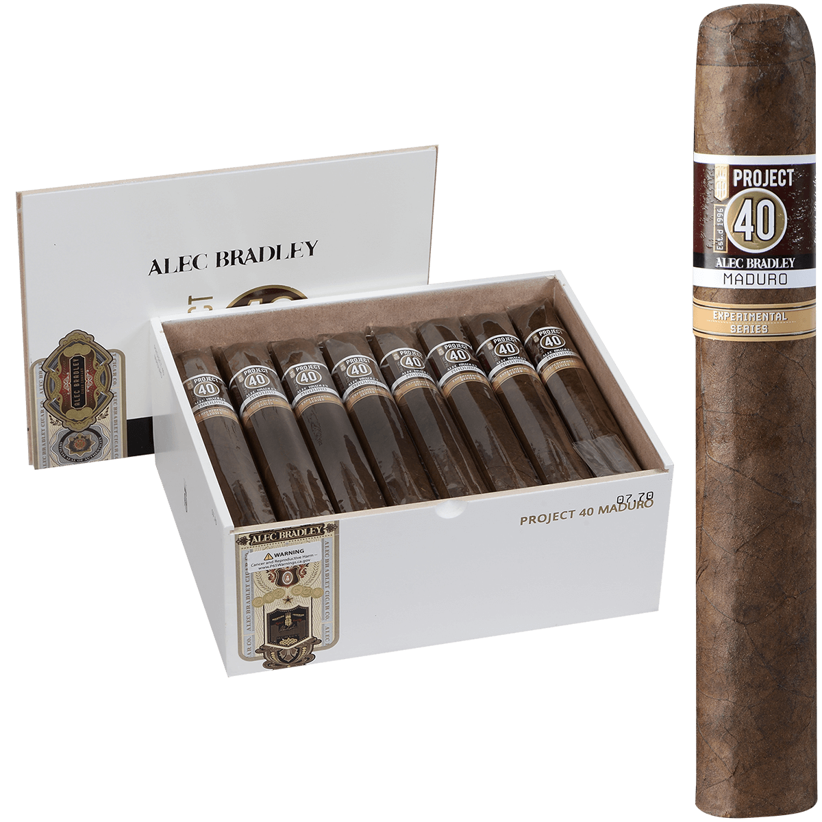Alec Bradley Project 40 Maduro 24 Ct. 7X70 Bx.