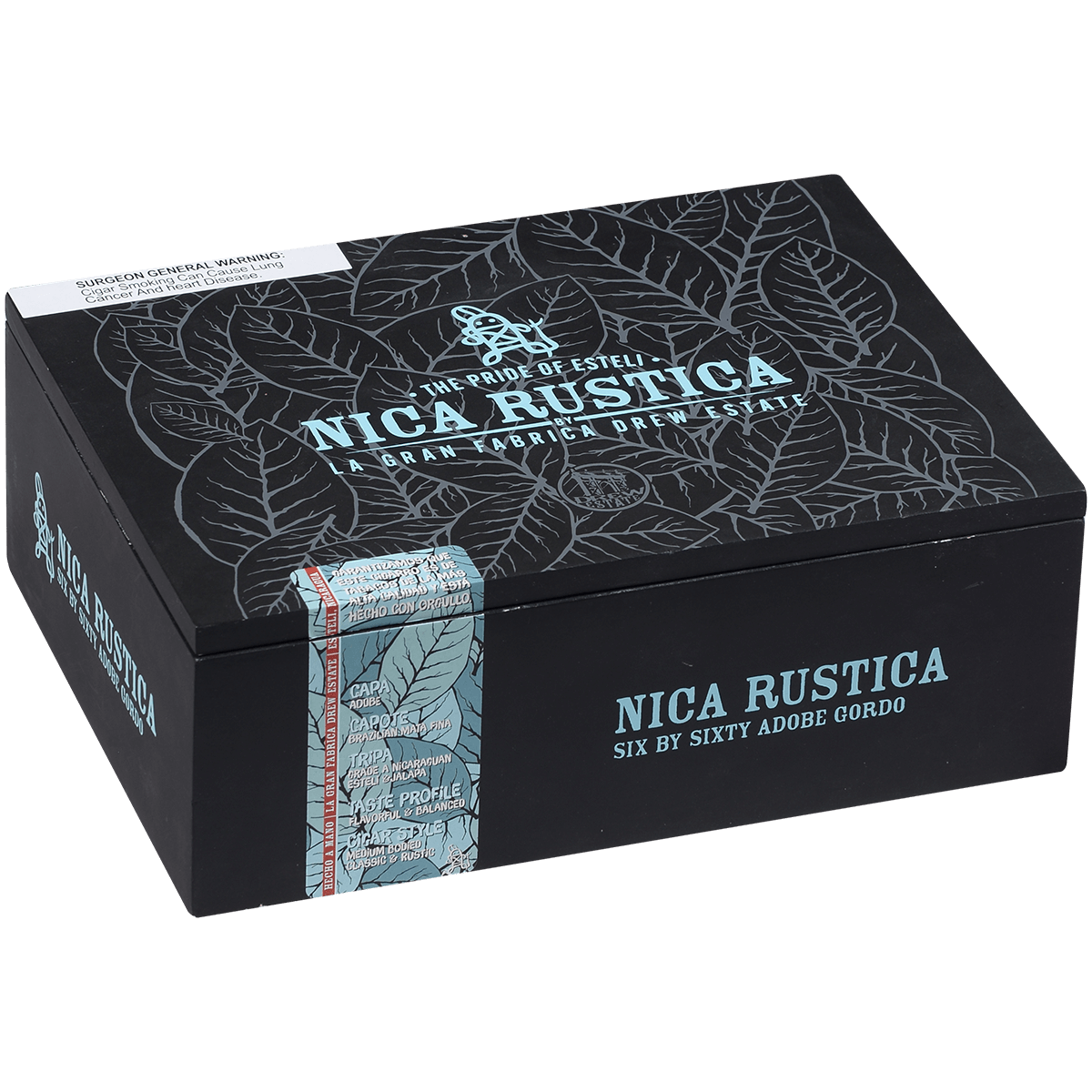Nica Rustica Adobe Gordo 25 Ct. 6X60 Bx