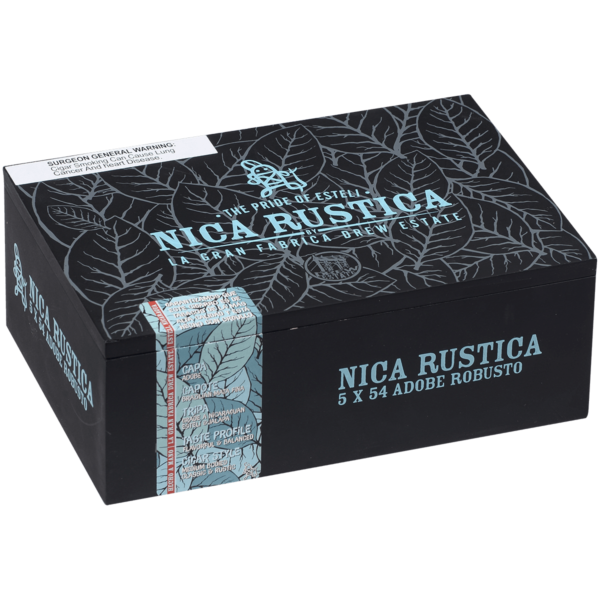Nica Rustica Adobe Robusto 25 Ct. 5X54 Bx