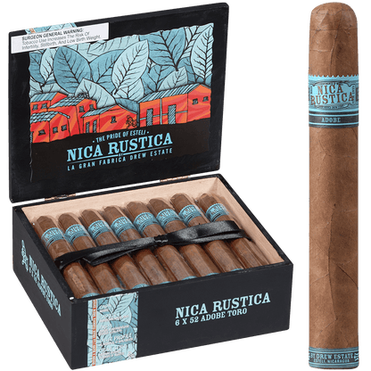 Nica Rustica Adobe Toro 25 Ct. 6X52 Bx.