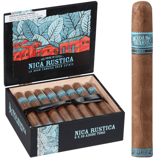 Nica Rustica Adobe Toro 25 Ct. 6X52 Bx.