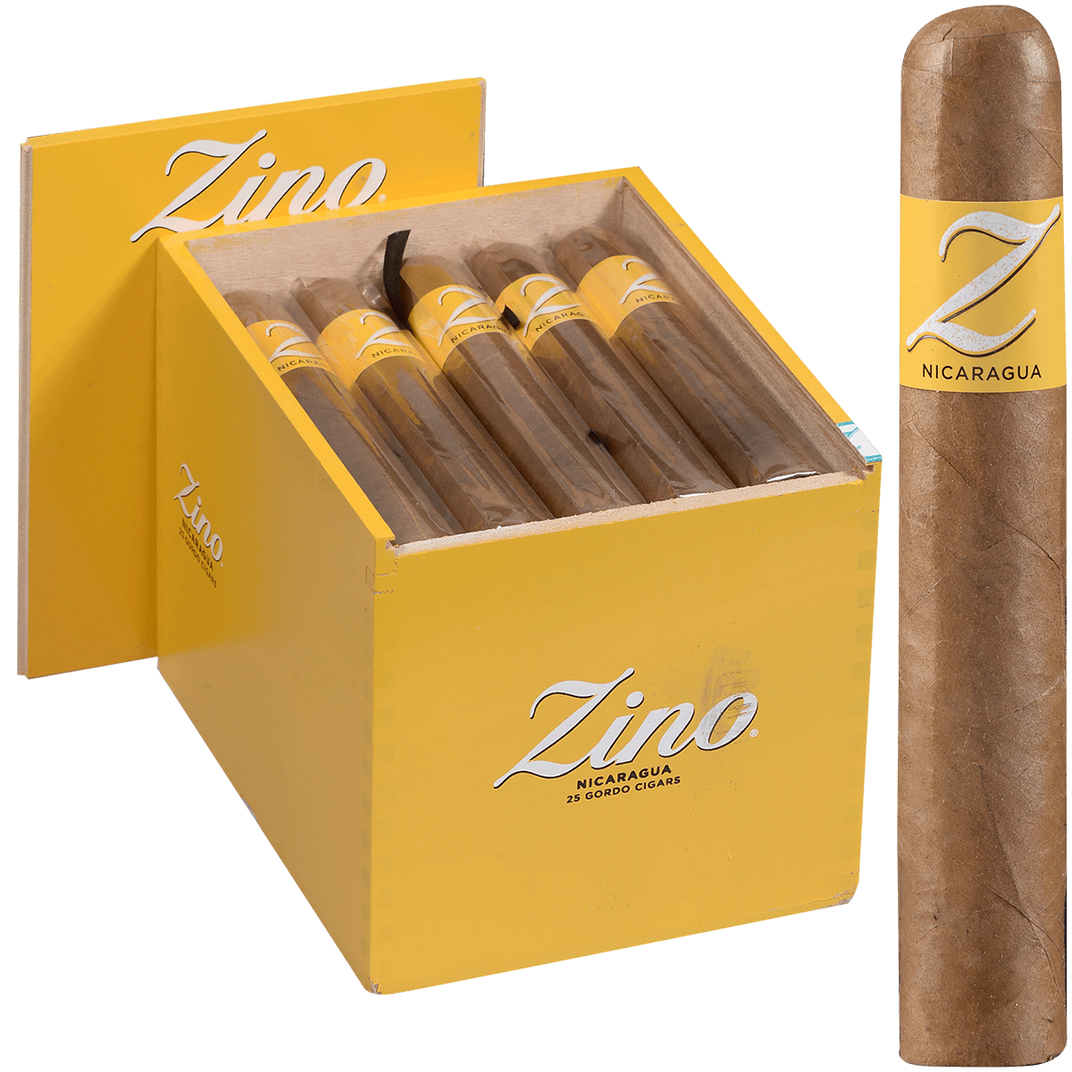 Zino Nicaragua Gordo 25 Ct 6X60 Bx