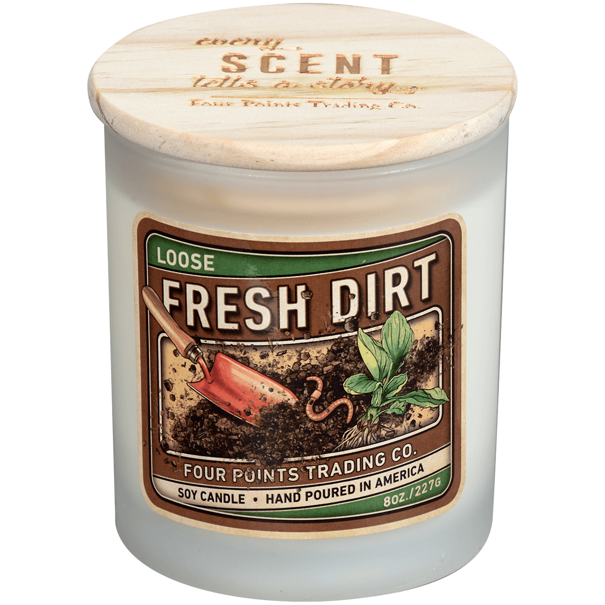 Fresh Dirt 8 Oz Soy Candle