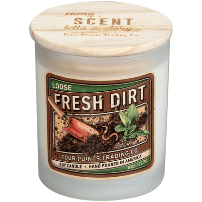 Fresh Dirt 8 Oz Soy Candle