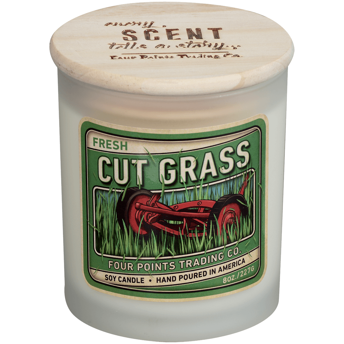 Fresh Cut Grass 8 Oz Soy Candle