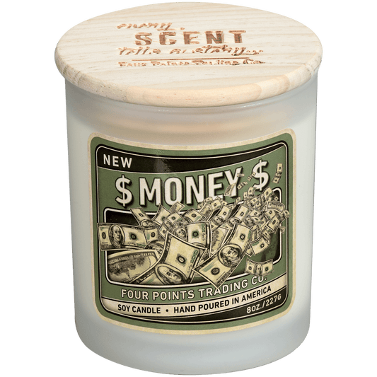 Money 8 Oz Soy Candle