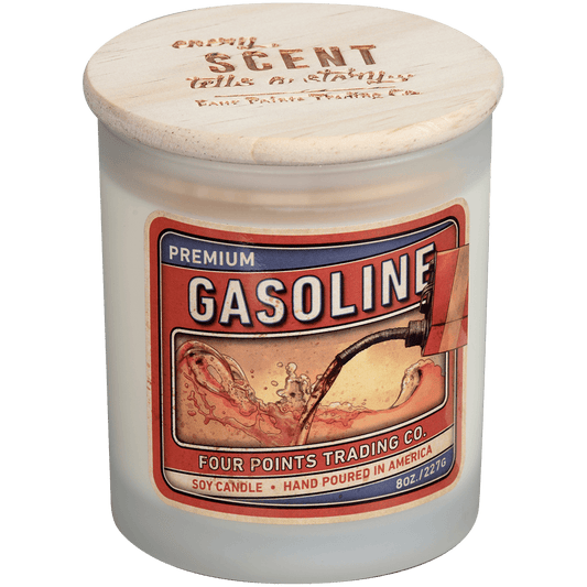Gasoline 8 Oz Soy Candle