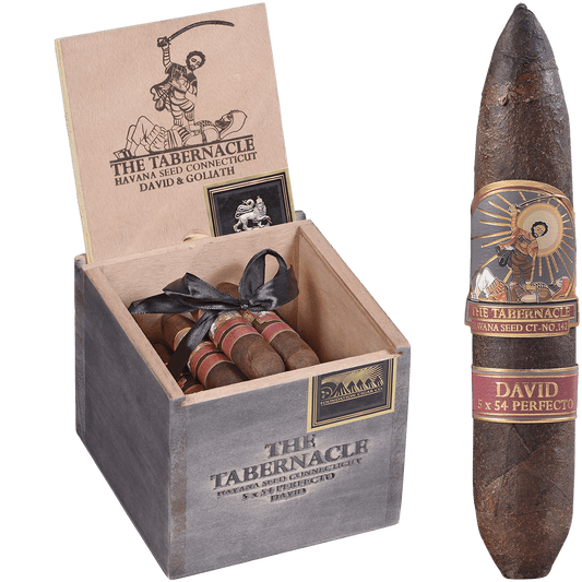Foundation The Tabernacle Havana Seed Ct No. 142 David Perfecto 25 Ct. 5X54