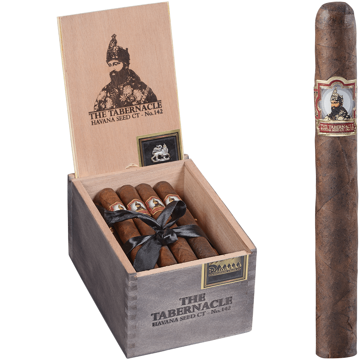 Foundation The Tabernacle Havana Seed Ct No. 142 Double Corona  24 Ct. 7X54