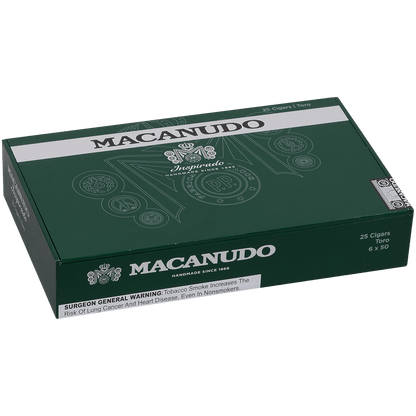 Macanudo Inspirado Green Toro 25 Ct. 6 X 50 Box