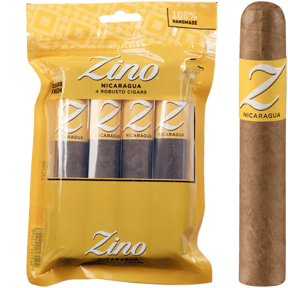 PROMO ZINO NICARAGUA ROBUSTO  FRESH PACK  4 CT.  5 X 54