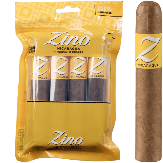 PROMO ZINO NICARAGUA ROBUSTO  FRESH PACK  4 CT.  5 X 54