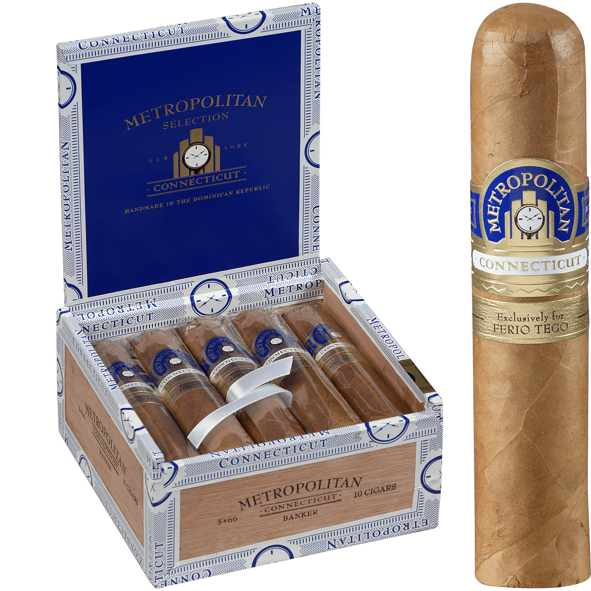 Metropolitan Connecticut Banker Robusto Gordo 10 Ct. Box 5 X 66