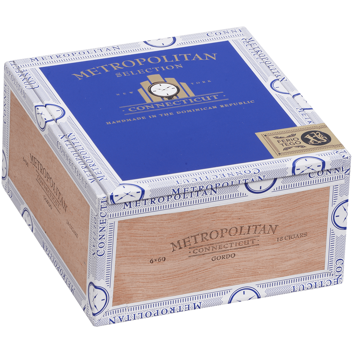 Metropolitan Connecticut Gordo 18 Ct. Box 6 X 60