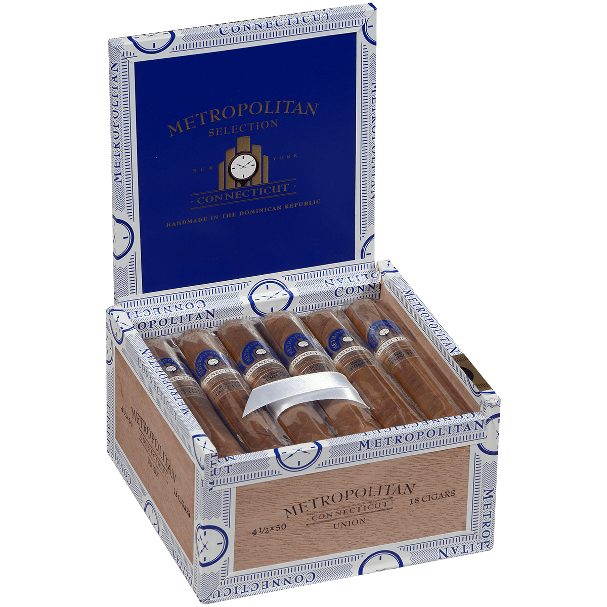 Metropolitan Connecticut Union Robusto 18 Ct Box 4.50 X 50