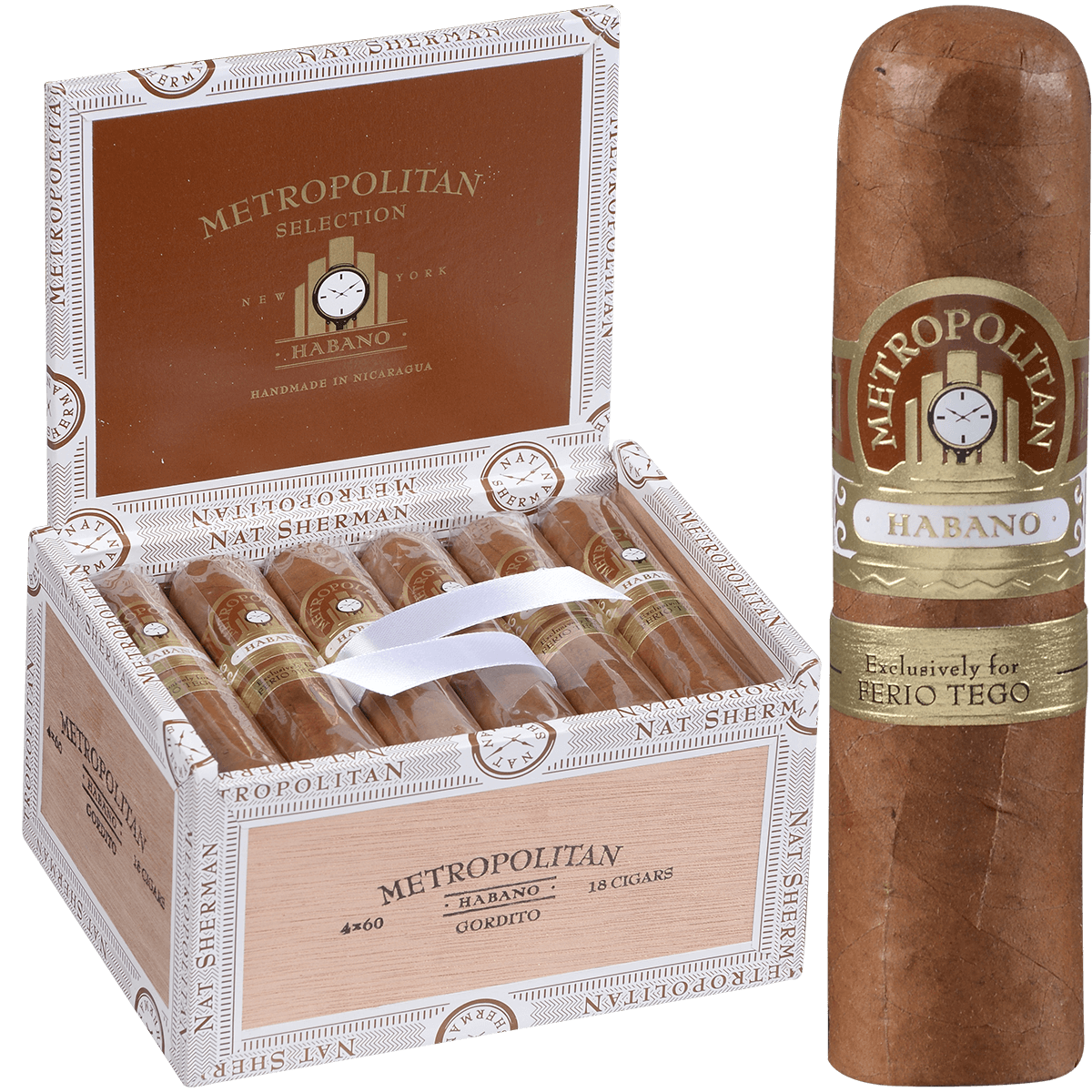 Metropolitan Habano Gordito 18 Ct. Box 4 X 60