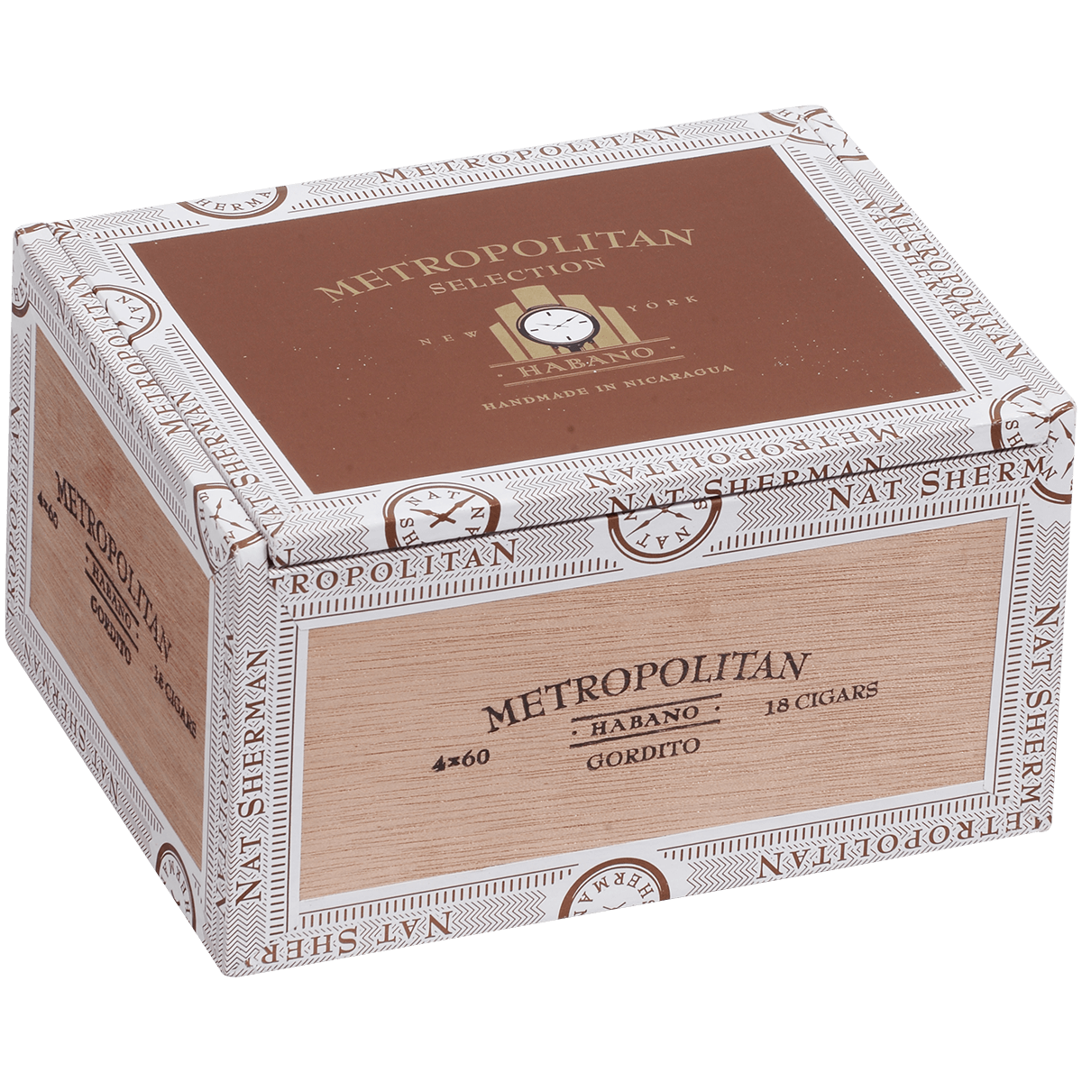 Metropolitan Habano Gordito 18 Ct. Box 4 X 60