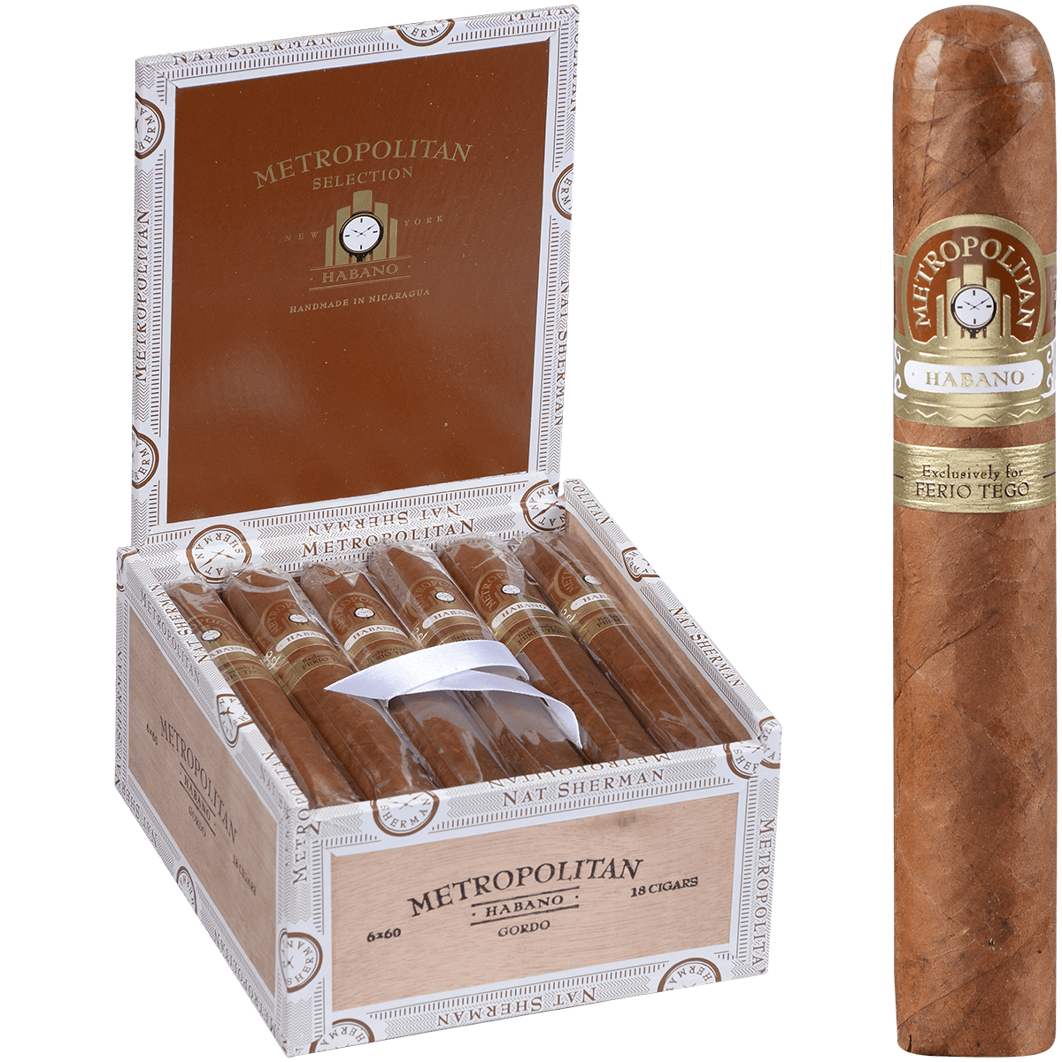 Metropolitan Habano Gordo 18 Ct. Box 6 X 60