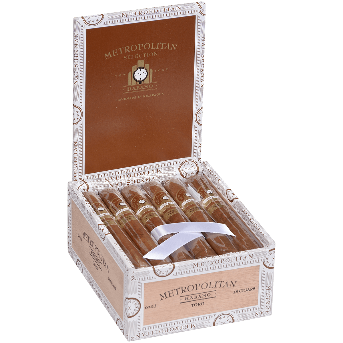 Metropolitan Habano Toro 18 Ct. Box 6 X 52
