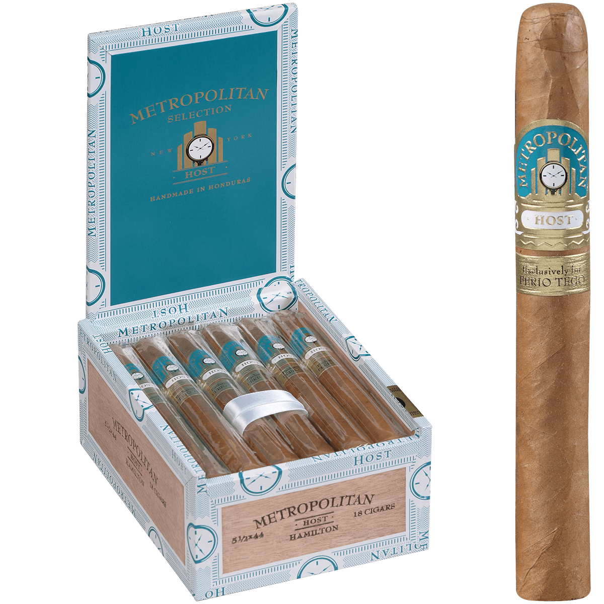 Metropolitan Host Hamilton Corona 18 Ct. Box 5.5 X 44