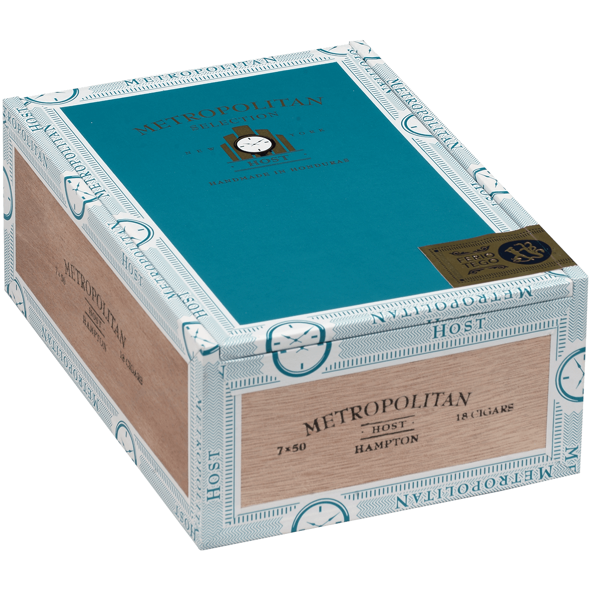 Metropolitan Host Hampton Churchil 18 Ct. Box 7 X 50