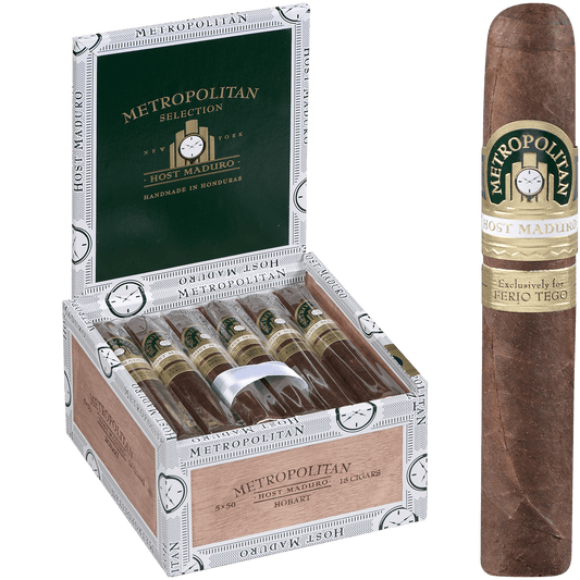 Metropolitan Host Hobart Maduro Robusto 18 Ct. Box 5 X 50
