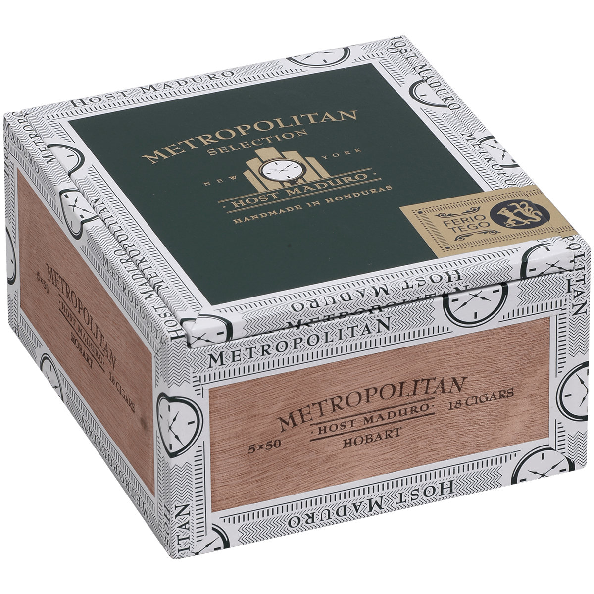 Metropolitan Host Hobart Maduro Robusto 18 Ct. Box 5 X 50