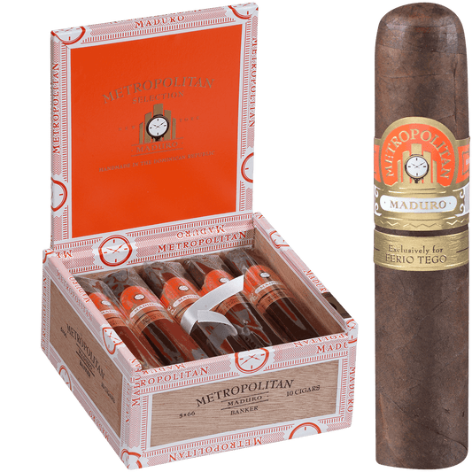 Metropolitan Maduro Banker Robusto Gordo 10Ct. Box 5 X 66