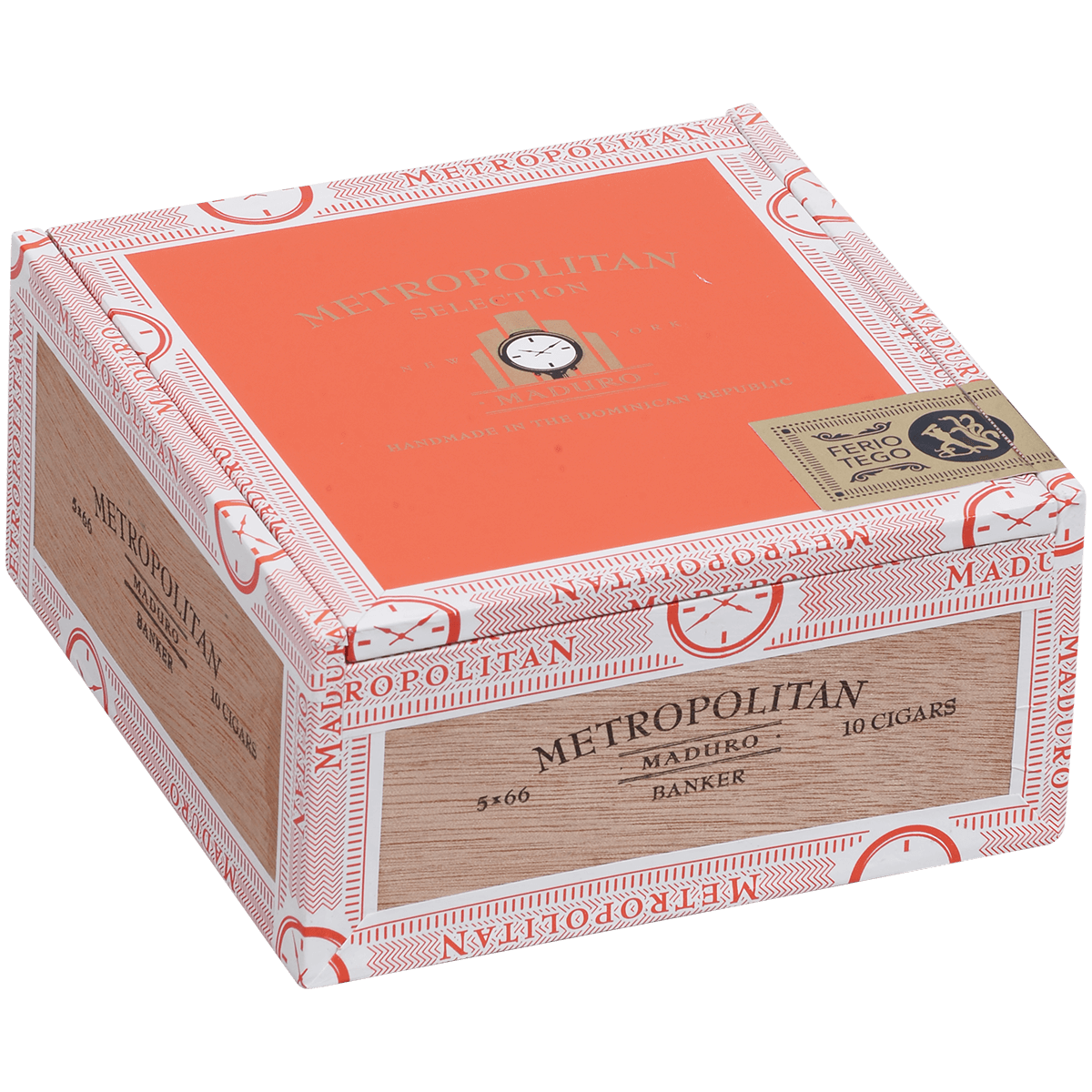 Metropolitan Maduro Banker Robusto Gordo 10Ct. Box 5 X 66