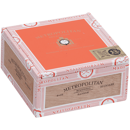 Metropolitan Maduro Banker Robusto Gordo 10Ct. Box 5 X 66