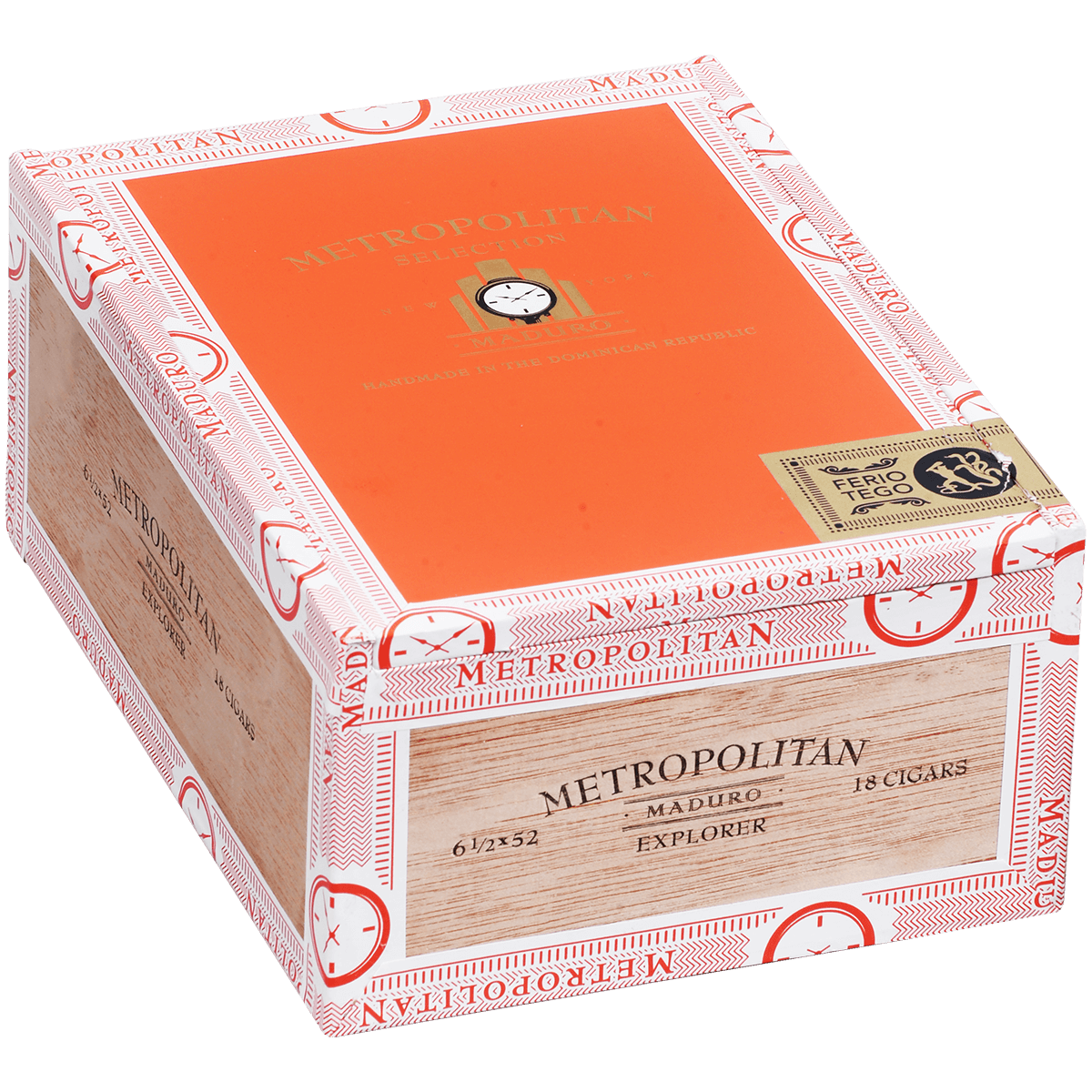 Metropolitan Maduro Explorer Torpedo 18 Ct. Box 6.5 X 52