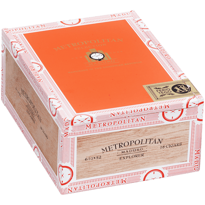 Metropolitan Maduro Explorer Torpedo 18 Ct. Box 6.5 X 52