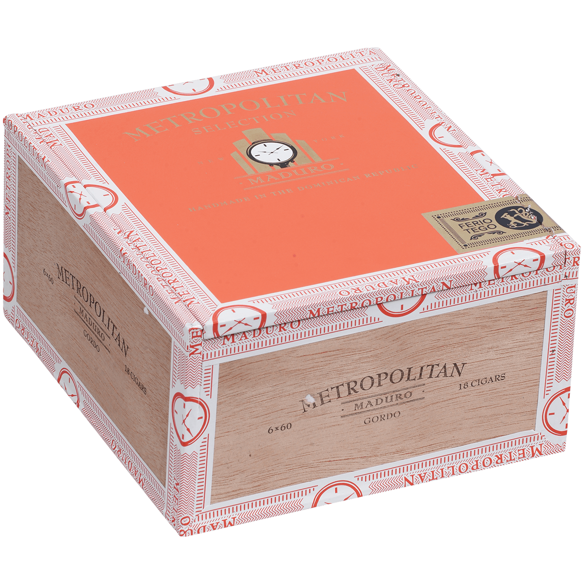 Metropoiltan Maduro Gordo 18 Ct. Box 6 X 61