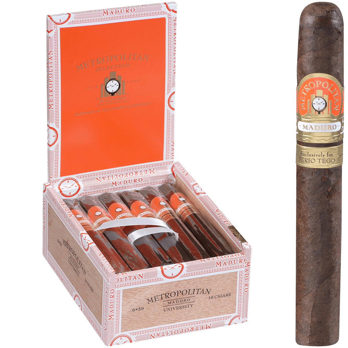 Metropolitan Maduro University Toro 18 Ct. Box 6 X 50