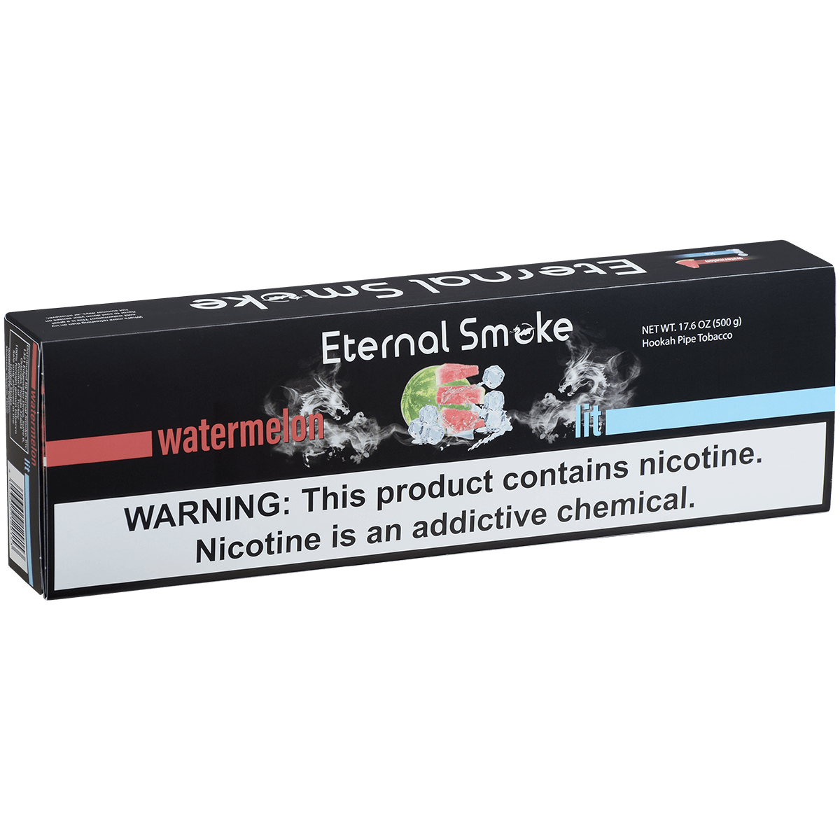 Eternal Smoke Hookah Tobacco Watermelon Lit 10-50 Carton 12 To A Case