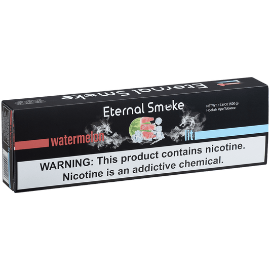 Eternal Smoke Hookah Tobacco Watermelon Lit 10-50 Carton 12 To A Case