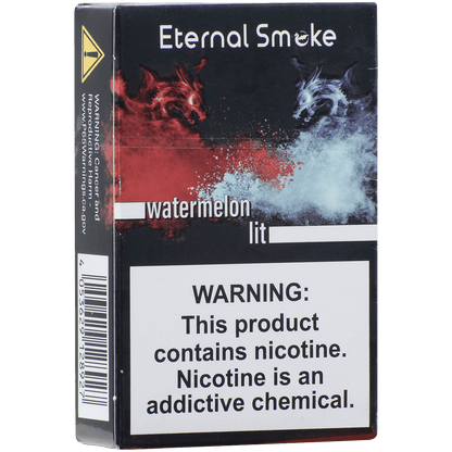 Eternal Smoke Hookah Tobacco Watermelon Lit 10-50 Carton 12 To A Case