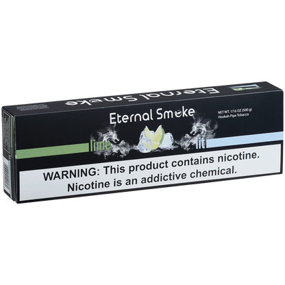 Eternal Smoke Hookah Tobacco Lime Lit 10-50 Carton 12 To A Case