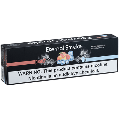 Eternal Smoke Hookah Tobacco Peach Lit 10-50 Carton 12 To A Case