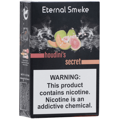 Eternal Smoke Hookah Tobacco Houdini'S Secret 10-50 Carton 12 To A Case