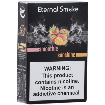 Eternal Smoke Hookah Tobacco Smoothie Sunshine10-50 Carton 12 To A Case