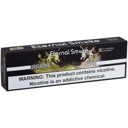 Eternal Smoke Hookah Tobacco Pistachio Kiss 10-50 Carton 12 To A Case