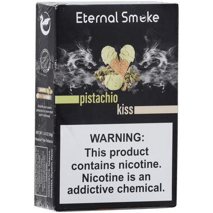 Eternal Smoke Hookah Tobacco Pistachio Kiss 10-50 Carton 12 To A Case