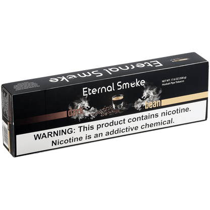 Eternal Smoke Hookah Tobacco Dark Bean 10-50 Carton 12 To A Case