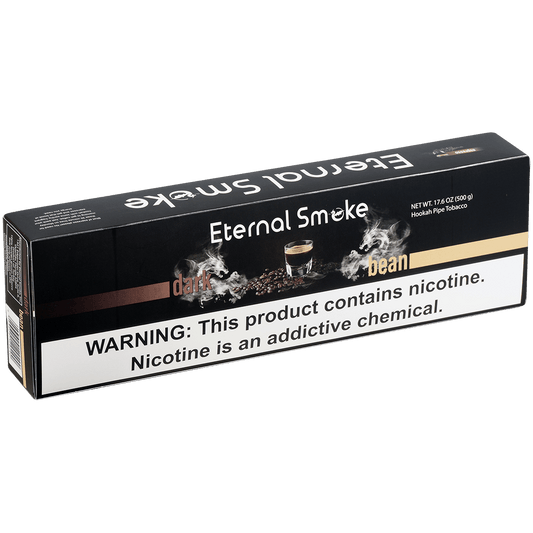 Eternal Smoke Hookah Tobacco Dark Bean 10-50 Carton 12 To A Case