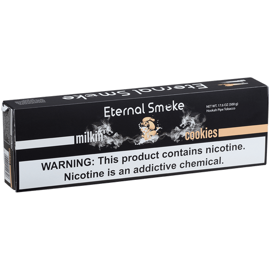 Eternal Smoke Hookah Tobacco Milkin' Cookies 10-50 Carton 12 To A Case