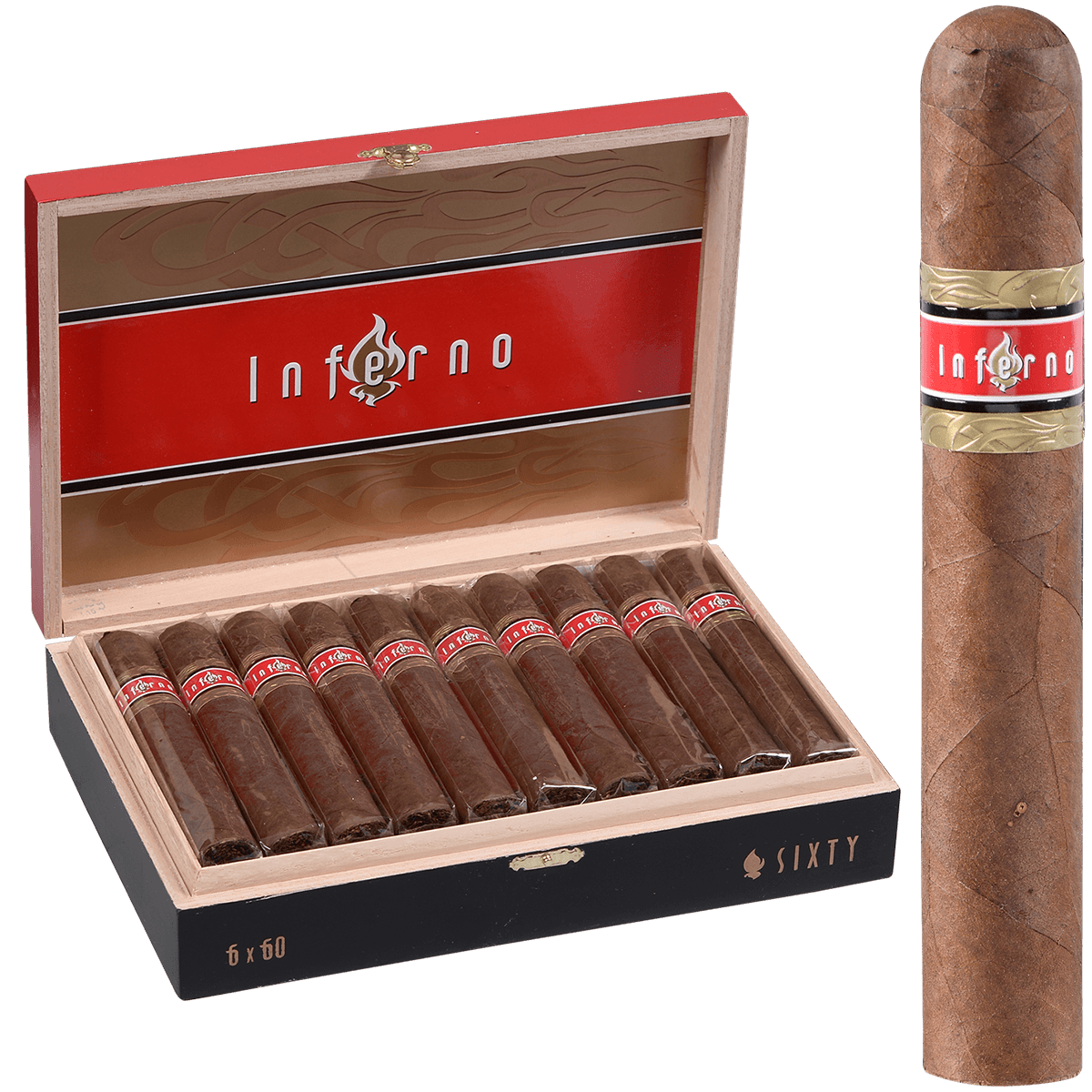 Inferno By Oliva 660 Double Toro 20 Ct. Box 6.00X60